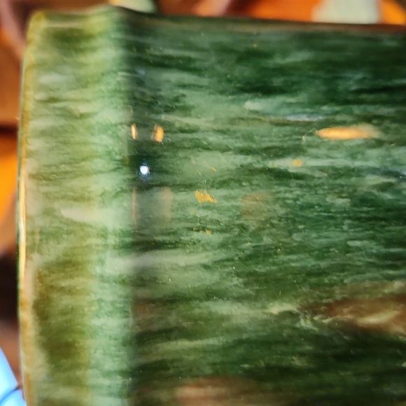 Blue Mountain 1970s Canada Green Drip glaze Pottery Mug and Cup - Picture 4 of 14